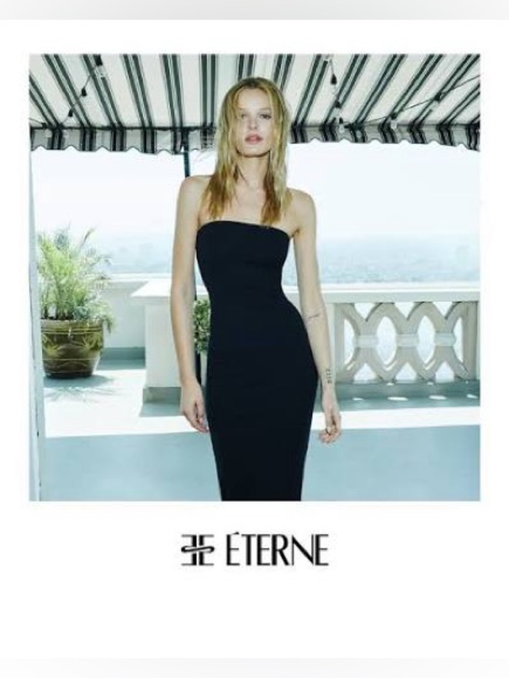 Éterne Tube Maxi Dress